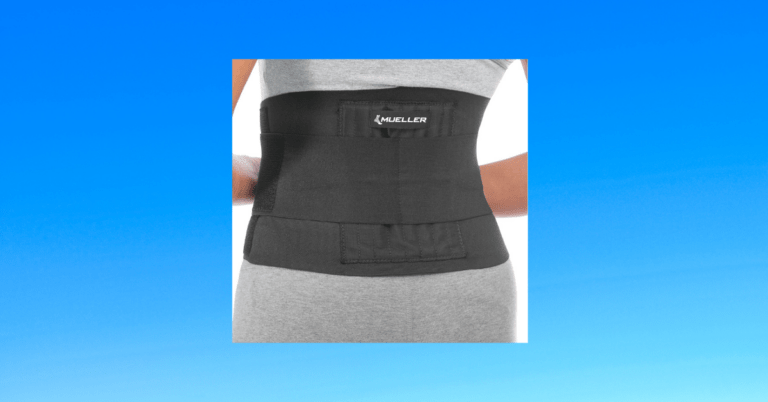 Affordable back brace for lumbar support