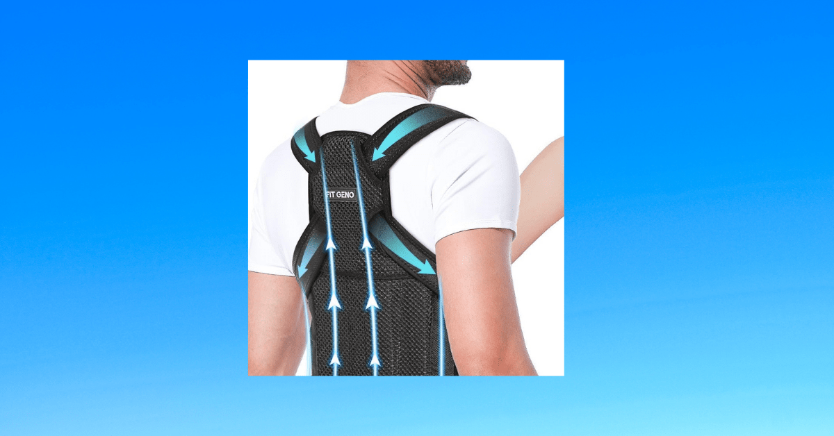 Fit Geno Back Brace Posture Corrector Image