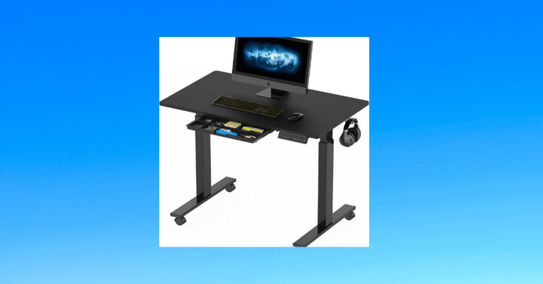 SHW Electric Height Adjustable Desk