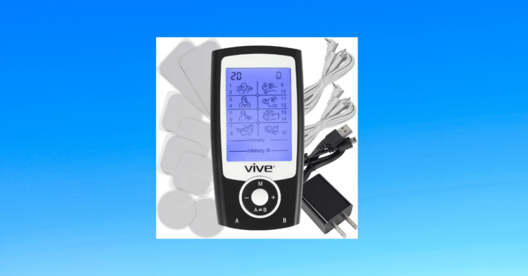 Vive Tens Unit Muscle Stimulator - Affordable Pain Relief Device