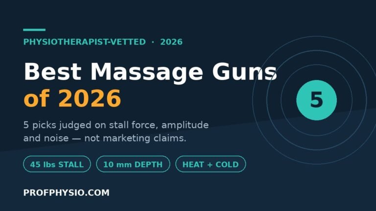 Best massage guns of 2026 selected by a physical therapist