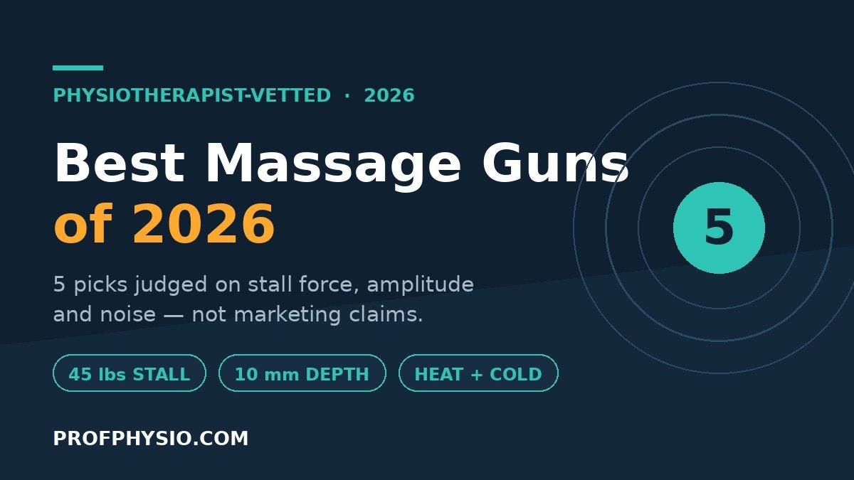 Best Massage Gun 2026: 5 PT-Vetted Picks Compared 1 Best massage guns of 2026 selected by a physical therapist